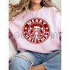 Merry Christmas Graphics Crewneck Sweatshirt by Dog Mom Hat