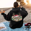 Christmas Deer Hunting Camo Hoodie by Dog Mom Hat