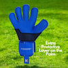 ONEKEEPER VECTOR Junior All Blue Kids & Junior Goalkeepers | Removable Finger Saves | Spines Sold Separately