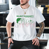 "Reject Humanity Return to Frog" Meme T-Shirt by Dog Mom Hat