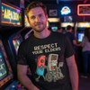 Funny Retro Gamer Graphic T-Shirt by Dog Mom Hat