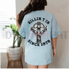 "KILLIN T IN SINCE 1978" T-Shirt – Sheep Horns Wizard Edgy Fantasy Metal Graphic Tee by Dog Mom Hat
