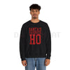 Edgy 'Santa's Favorite Ho' Viral Christmas Crewneck by Dog Mom Hat