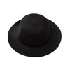 Winter Autumn Woolen Women Men Fedora Hats Fashionable Women Classic Wide Brim Fedora Hat Adjustable Big Fedoras Hat Luxury Brim Fedora Hat Summer Men Classic Hat by Stevvex