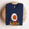 Funny Deviled Egg T-Shirt – Retro Holiday Graphic Tee, Gift for Foodies, Unisex Cotton Top by Dog Mom Hat