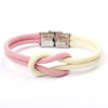 New Elegant Fashion Multi-Layer Concentric Modern Knot Rope Men Anchor Luxury Bracelet Charm Fine Bracelets For Women Fold Over Clasp Navy Style Jewelry