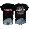 "Mama Tour: It Rocks Me" Graphic T-Shirt by Dog Mom Hat