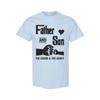 "Father and Son" Matching T-Shirts - Fists Design, Father's Day Gift by Dog Mom Hat