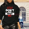 "God Don't Play About Me" Hoodie by Dog Mom Hat