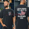 "I Like My Country How I Like My Tea" ICE Shirt by Dog Mom Hat