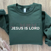 JESUS IS LORD Sweatshirt – Bold Christian Faith Statement Religious Scripture Jumper by Dog Mom Hat