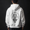 Goat Skull Pentagram Occult Hoodie – Gothic & Pagan Apparel, Mystical Pullover, Witchy Gift