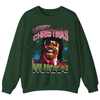 Pinky From Friday Merry Christmas Sweater – Funny Holiday Graphic, Christmas Santa Hat Unisex Sweatshirt by Dog Mom Hat