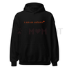 "I Am An Autumn" Embroidered Unisex Hoodie – Stitched in the USA, Cozy Fall Seasonal Fashion, Trendy Comfort Colors Pullover by Dog Mom Hat
