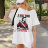 Men's Scary Halloween Shirt – Horror Movie Tee, Serial Killer T-shirt by Dog Mom Hat