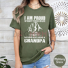 Monogrammed "Proud Of Many Things... Nothing Being A Grandpa" T-Shirt by Dog Mom Hat