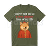 You Met Me At A Very Chinese Time Shiba Meme T-Shirt – Funny Doge Parody Unisex Tee