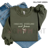 "Chasing Jesus and Toddlers" Coquette Sweatshirt by Dog Mom Hat