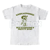 "Undiagnosed But Everyone's Pretty Sure" T-Shirt – Funny ADHD Meme Graphic Tee, Premium 100% Cotton Mental Health Awareness Top, Soft Lived-In Heavyweight Relatable Neurospicy Shirt, Made in USA