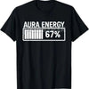 Viral "67" T-Shirt - Funny Gen Alpha Slang Tee, High Aura Energy Graphic Design