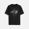 Men's 3D Eagle & Tribal Print T-Shirt - Mexican Themed Performance Tee, Plus Size Casual & Party Top