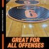 Offensive Spacing Training Spot Markers | 16" by HoopsKing