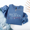 "Make Heaven Crowded" Christian Sweatshirt – Faith-Based Crewneck, Religious Quote Apparel, Unisex Gift by Dog Mom Hat