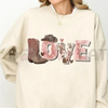 "Howdy Sweetheart" Vintage Western Sweatshirt by Dog Mom Hat