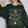 "All I Want for Christmas Is Not Me" Ugly Sweatshirt – Funny Self-Deprecating Holiday Crewneck by Dog Mom Hat