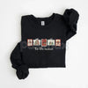 Retro Winter Stamp Sweatshirt | Vintage Holiday Postal Jumper | Nostalgic Christmas Mail Crewneck | Philately Gift