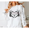 "Morally Grey" Dark Romance Sweatshirt – Bookish Fandom Reader Crewneck by Dog Mom Hat