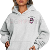 Custom Generation Skull Hoodie – Gen X, Boomers, Millennial "Don't Try Me I'm The B*tch" FAFO Slogan, Two-Sided Cotton Tee by Dog Mom Hat