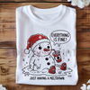 "Everything is Fine Just Having Meltdown" T-Shirt by Dog Mom Hat