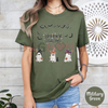 "Spooky Boo" Ghost T-Shirt – Cute Halloween Tee, Unisex Spooky Season Apparel by Dog Mom Hat