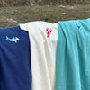 Hammerhead Shark Embroidered Tshirt by EnjoyMyDesign LLC
