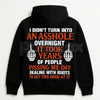 Being Pissed Off Is My Cardio – Funny Sarcastic Quote Hoodie, Sweatshirt & T-Shirt