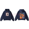 Bo Nix Vintage Football Hoodie by Dog Mom Hat