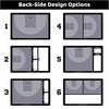 Custom 3x3 Basketball Coaching Board 15.7 x 10.6 in (Classic) by Hoopsbasket.com