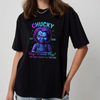 Horror Characters T-Shirt – Retro Halloween Shirt by Dog Mom Hat