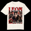 Leon S. Kennedy "Requiem" Bootleg T-Shirt - 2026 Resident Evil Character Graphic Tee, Premium 100% Cotton Survival Horror Top, Vintage Style Leon Kennedy Streetwear, Aesthetic Gaming Fan Gift, Durable Lived-In Unisex Gamer Apparel