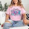 Women’s Artistic Floral Pattern T-Shirt by Dog Mom Hat