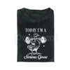 Today I'm a Serious Goose Funny T-Shirt – Men’s Vintage Washed Graphic Tee, Lightweight Sarcastic Animal Streetwear Top