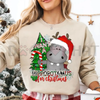 "I Want a Hippopotamus for Christmas" Sweatshirt by Dog Mom Hat