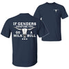 "If Gender Confuse You..." Funny Sarcastic T-Shirt - 2-Sided Unisex Quote Tee, Humor Apparel