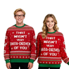 Geek Chic Ugly Christmas Sweater – Classic Crew Neck Knit Jumper for Men & Women by Dog Mom Hat