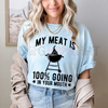 Funny Innuendo BBQ Master T-Shirt – Unisex Grilling Humor Tee by Dog Mom Hat