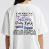 "Tattoos Pretty Eyes" Slogan Shirt – Retro Slogan Tee by Dog Mom Hat