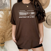 "Anatomy of a Pew" Funny Gun Humor T-Shirt by Dog Mom Hat