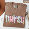 Groovy Nurse Valentine’s Tee by Dog Mom Hat