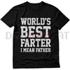 "World Best Farter I Mean Father" Shirt by Dog Mom Hat